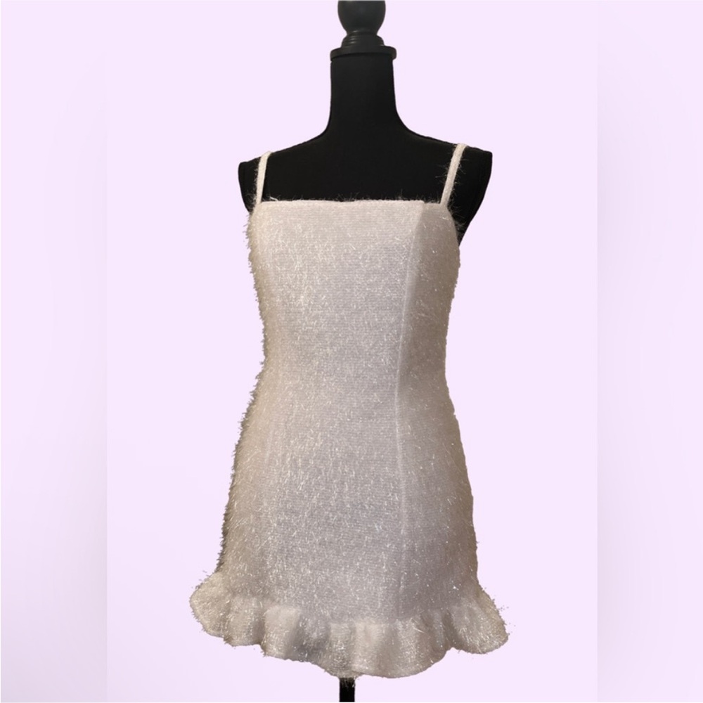 DOLLS KILL / SUGAR THRILLZ Fluffy Party Mini Dress